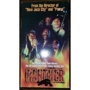 Panther (VHS, 1995) VERY RARE Screener Copy Video Cassette Tape